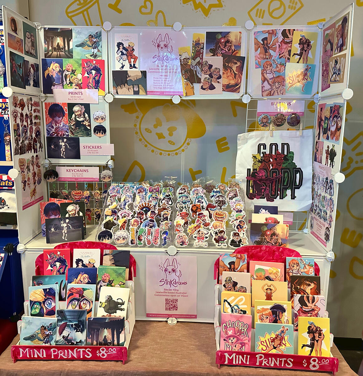 4 ft. table display