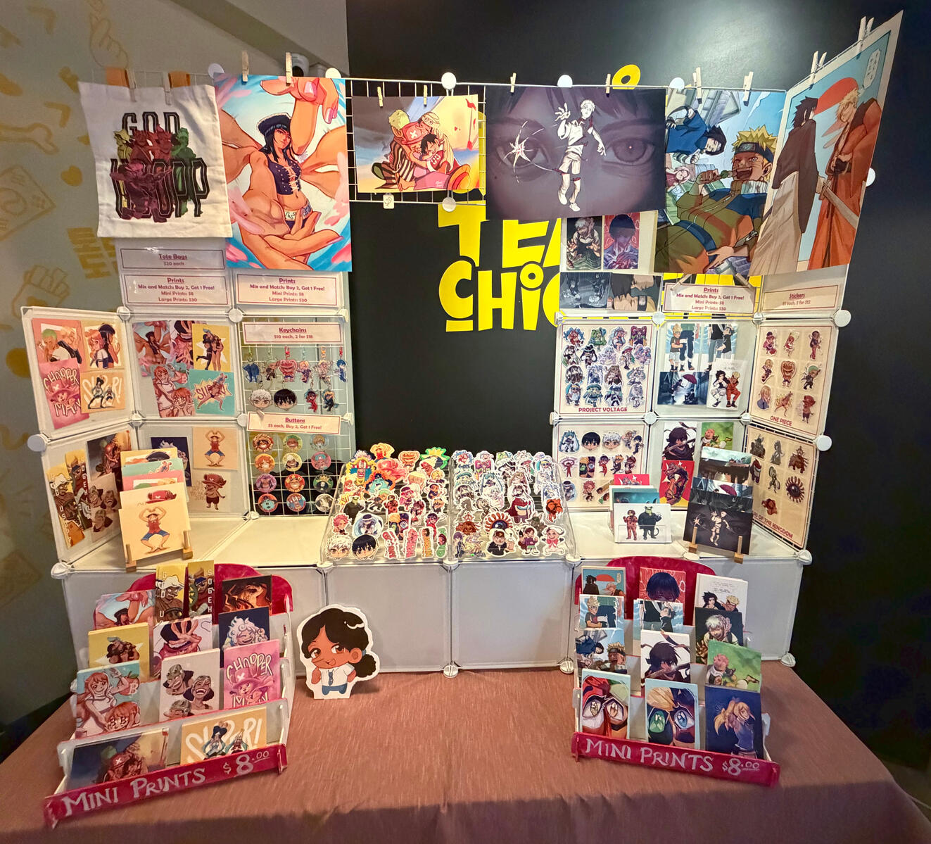 6 ft. table display